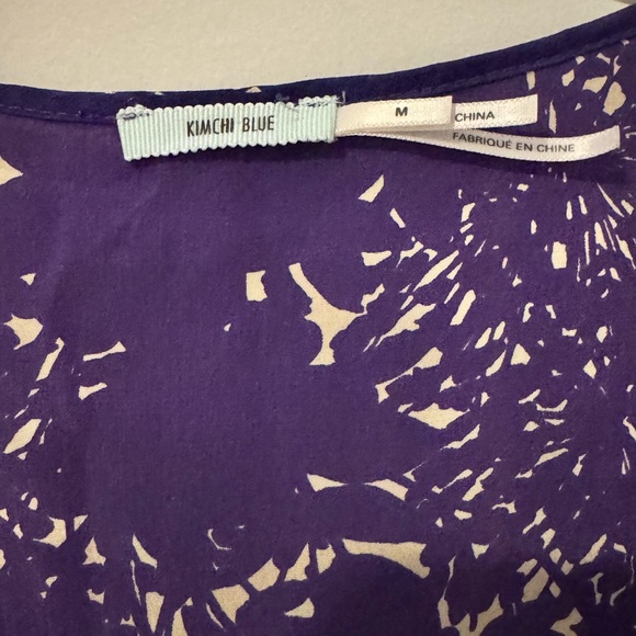 Kimchi Purple silk mini dress - Picture 3 of 7